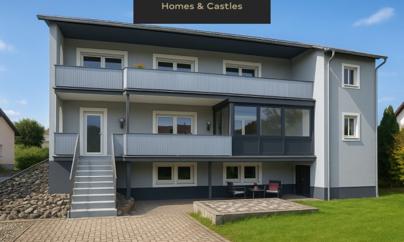   Top-saniertes 4-Parteienhaus + Baugrundstück in Breitenbach – wohnen & profitieren mit ca. 8,5 %