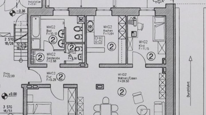 Sanierte Altbauwohnung mit Stellplatz + EBK im Quartier Mainzer Straße