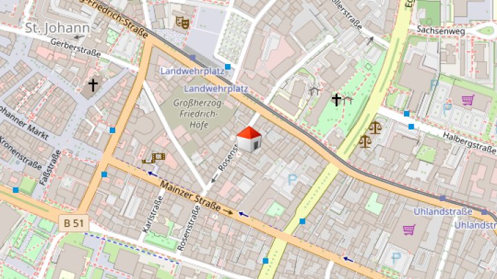 Sanierte Altbauwohnung mit Stellplatz + EBK im Quartier Mainzer Straße