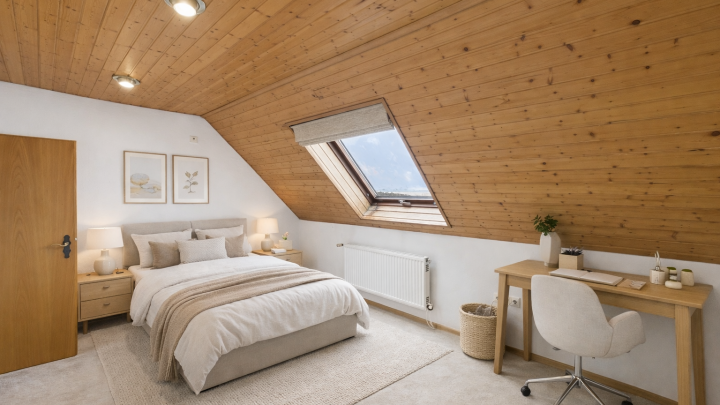 Großzügiges Einfamilienhaus mit Südgarten, 4 Schlafzimmern, Balkon & Garage nahe Saarpolygon