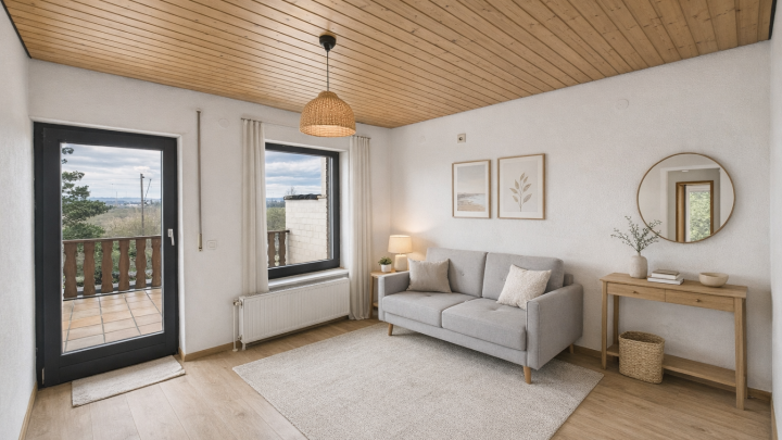 Großzügiges Einfamilienhaus mit Südgarten, 4 Schlafzimmern, Balkon & Garage nahe Saarpolygon