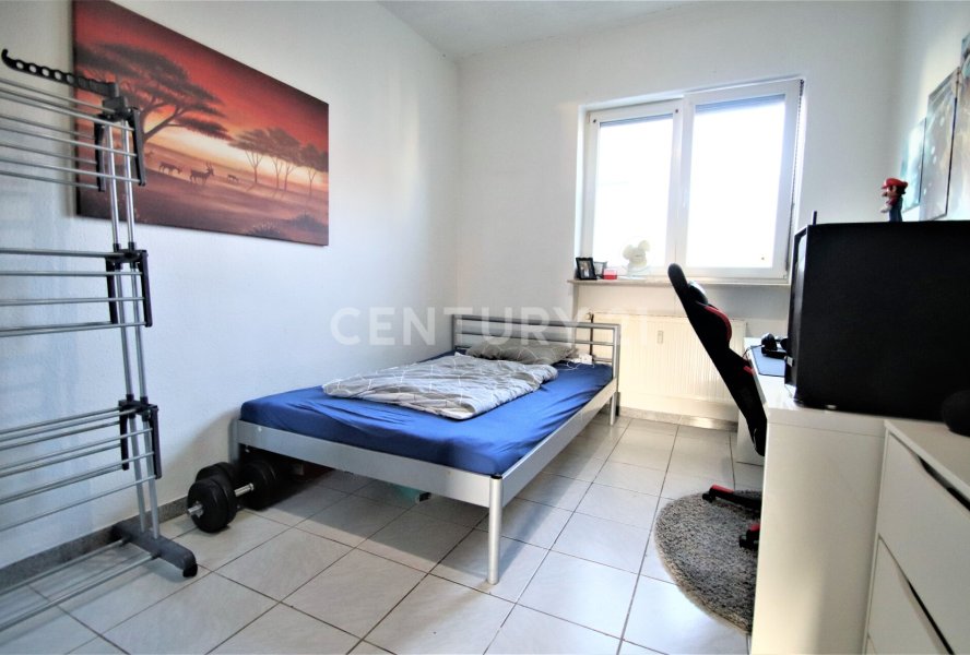 Schlafzimmer der Erdgeschoss Wohnung rechts 