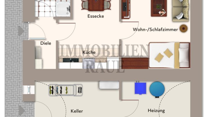 FREISTEHENDES, RENOVIERTES 1 FAMILIENHAUS MIT EINLIEGERWOHNUNG IN SACKGASSE VON SULZBACH