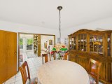 Blick vom Esszimmer zum Wohnzimmer