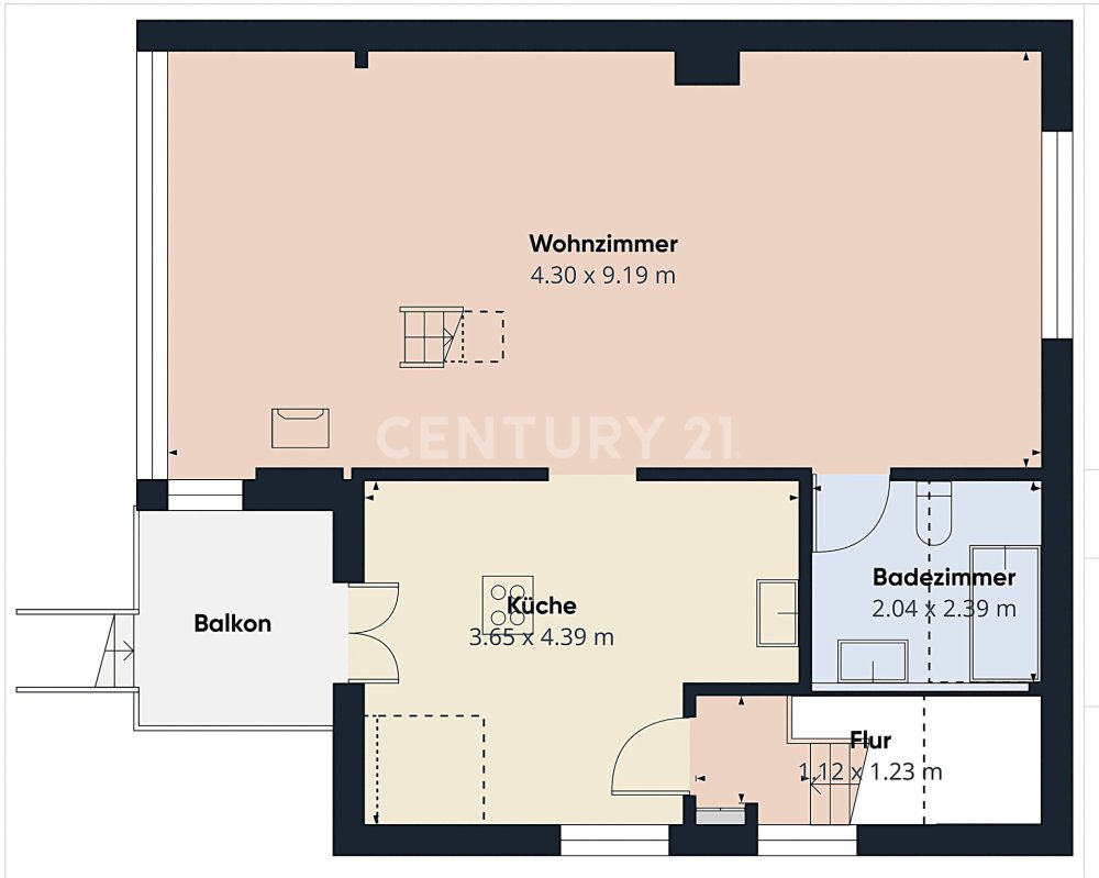 Grundriss Obergeschoss