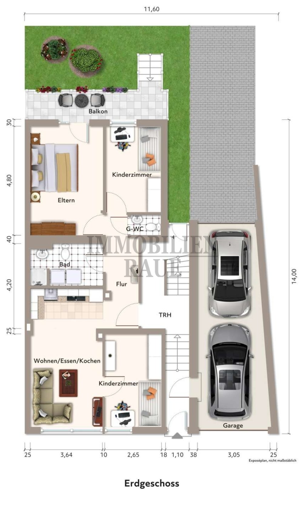 Plan Erdgeschoss