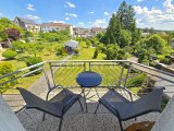 Schöner Balkon im OG zum Relaxen mit Blick über den Garten