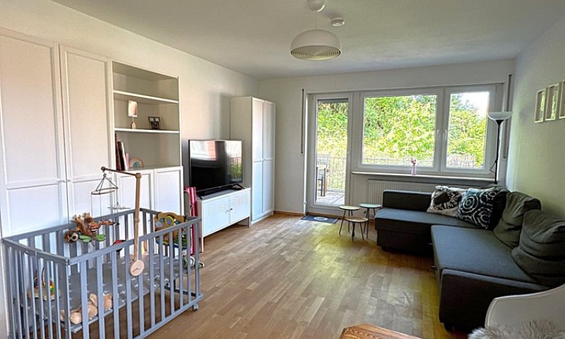 Modern renovierte 4-ZKB mit Balkon + Garage in bevorzugter Höhenlage