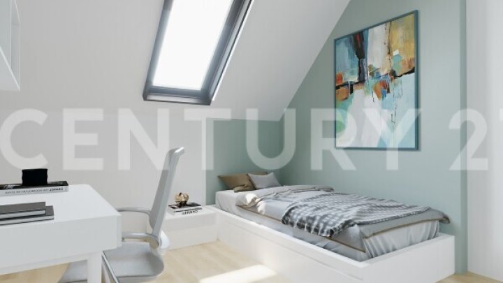 Neubau-3-Zimmer-Dachgeschosswohnung mit Cabrio-Balkon – modernes Zweifamilienhaus in Zweibrücken