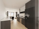 Küche mit angrenzendem Esszimmer