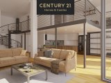 Wohnbreich mit 4m Höhe und 40m² Galerie