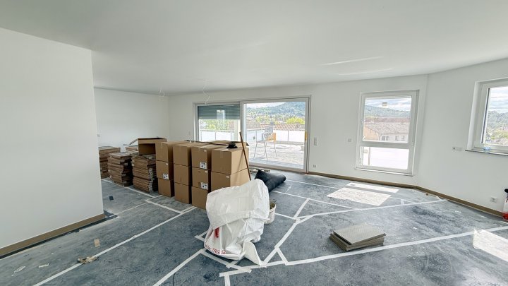 Barrierefreies Penthouse mit einmaliger Dachterrasse in zentraler Lage von Siersburg zu verkaufen