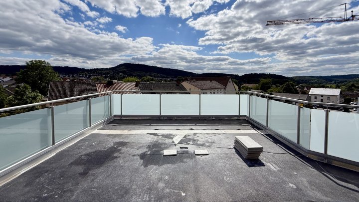 Barrierefreies Penthouse mit einmaliger Dachterrasse in zentraler Lage von Siersburg zu verkaufen