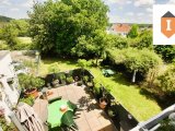 Blick auf Dachterrasse 1. OG und Garten