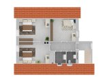 Grundriss Hauptwohnung 2. OG
