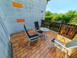 11m² Terrasse mit Blick ins Grüne
