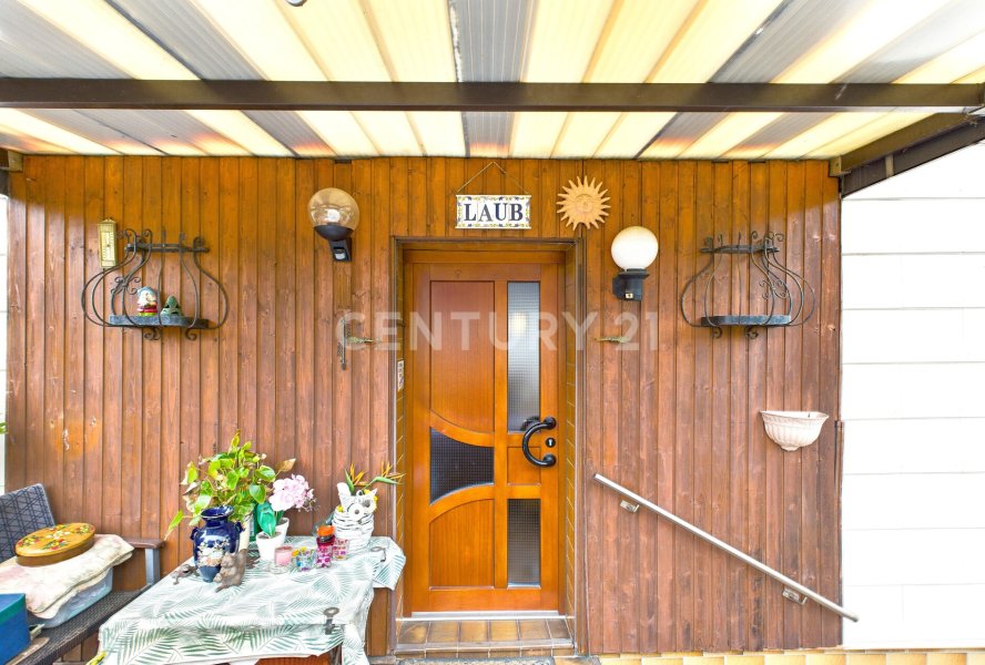 Eingangsbereich zum Haus 