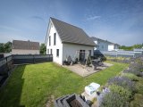 Rückansicht mit Garten