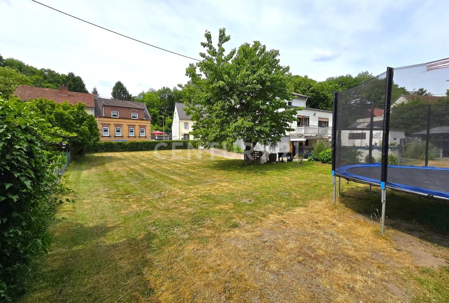 Rückseite des Grundstücks