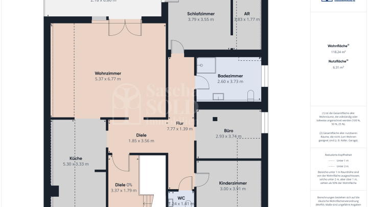 Hochwertige 4-Zimmer-Wohnung mit Loggia & Stellplatz in beliebter Lage von Kirkel-Neuhäusel