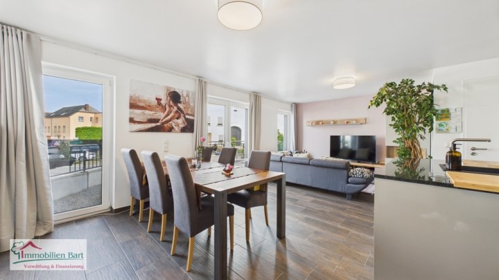 GRENZE L-REMICH/SCHENGEN: TOP WOHNUNG, SOFORT FREI!