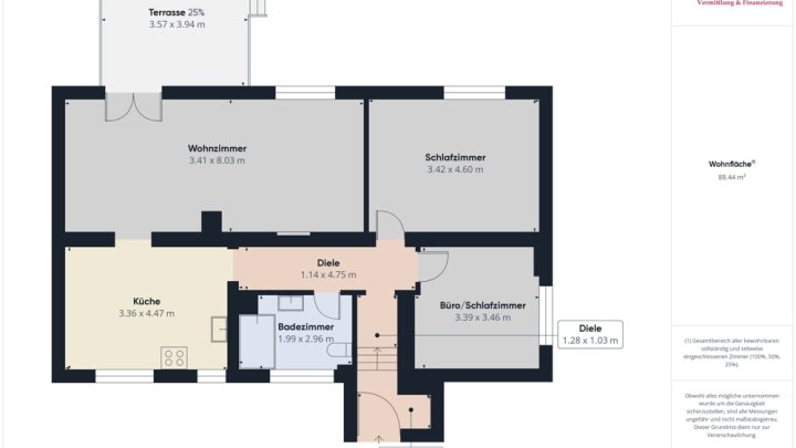 +2 MIN BIS L-REMICH:

ZWEIFAMILIENHAUS / 190 M² WFL. / 2 GARAGEN / 12 AR