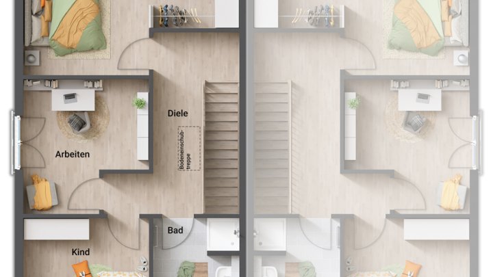 GRENZNÄHE: NEUBAU (DHH) MIT GRUNDSTÜCK