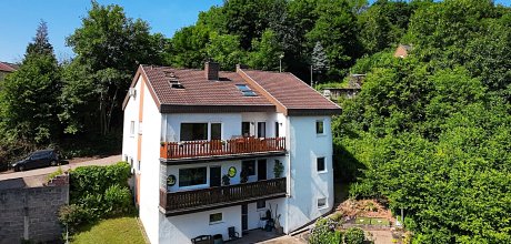 Rückseite des Hauses 