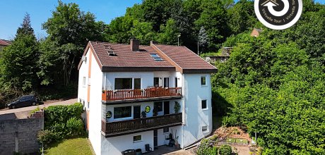 Rückseite des Hauses 