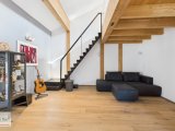 Wohnzimmer DG mit Hochparterre