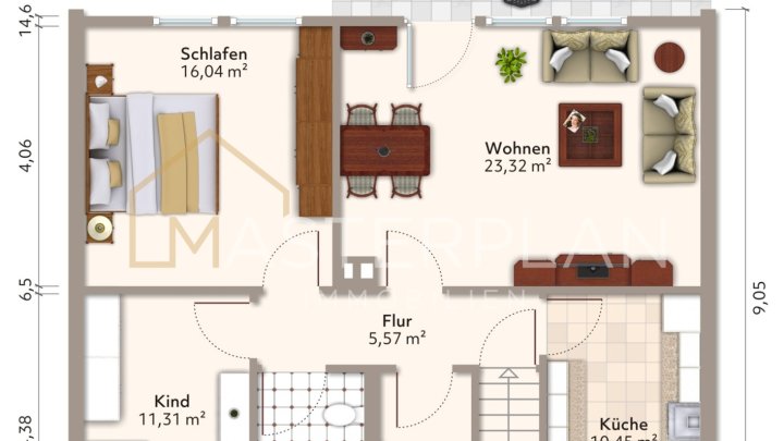 Bungalow in absolut ruhiger Lage