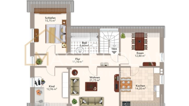 Eigentumswohnung in zentraler Lage von Wallerfangen