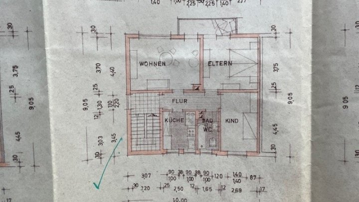 3-FH mit Garten und Garage in guter Lage von Sulzbach, teilvermietet