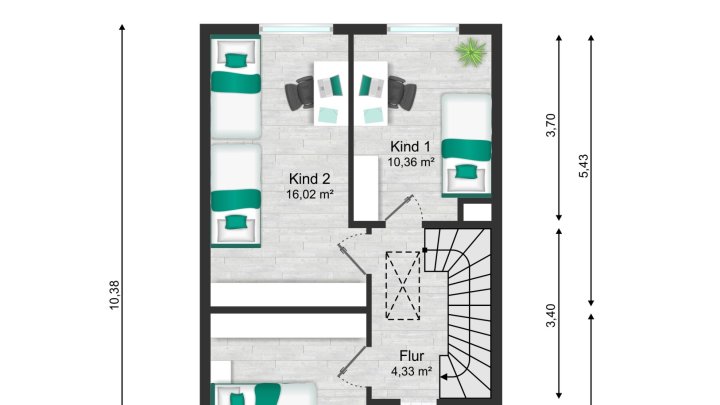Einfamilienhaus mit kleinem Garten in gefragtem Höhenstadtteil Konz-Roscheid