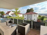 Sonniger Balkon