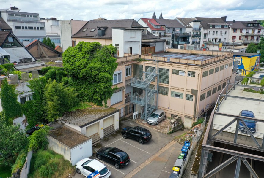Rückansicht Gebäude 