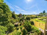 Traumhafter Blick ins Grüne und den eigenen Garten