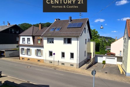 Frontansicht des Hauses 