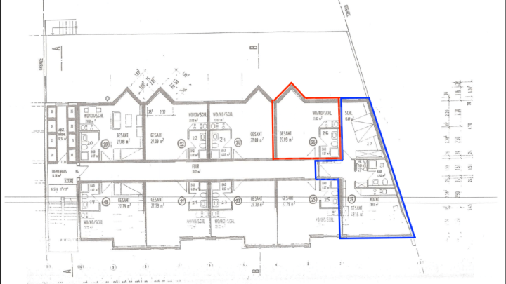 Investor werden – 4 vermietete Wohnungen mit Stellplätzen, KM 16.000 € p.a., Dudweiler - Saarbrücken
