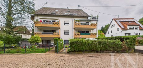 Rückansicht / Eingang Wohnung