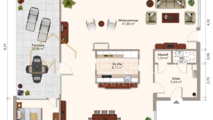 Charmater 60er-Jahre Bungalow mit Ausbau- und Gestaltungsmöglichkeiten