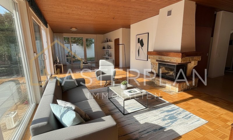 Charmater 60er-Jahre Bungalow mit Ausbau- und Gestaltungsmöglichkeiten