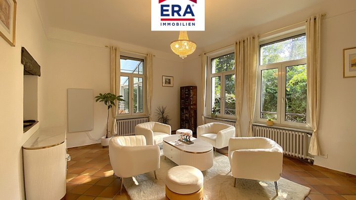 KEINE VERMITTLUNGSGEBÜHREN-WUNDERSCHÖNE JUGENDSTILVILLA, SACKGASSE, PETITE-ROSSELLE/FR, NÄHE SB