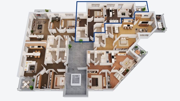Neubauwohnung mit Balkon und durchdachtem Grundriss in zentraler Lage von Siersburg zu verkaufen