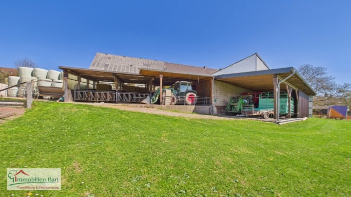 RENOVIERTER BAUERNHOF AUF 45 AR! / IDEAL FÜR TIERFREUNDE & HOBBYSCHRAUBER!