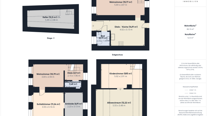 Gemütliches Einfamilienhaus mit Garten und Carport in zentraler Lage von Spiesen-Elversberg!