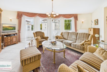 Wohnzimmer mit Ausblick