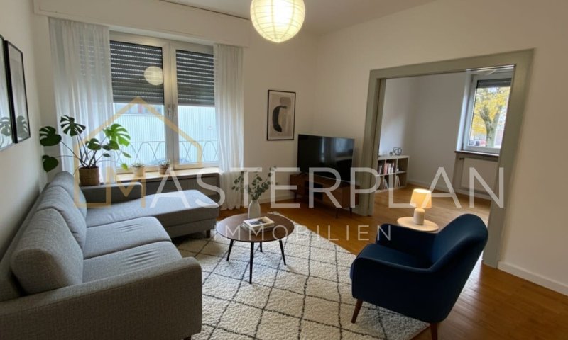 2,5 ZKB mit EBK zentral Nähe HTW