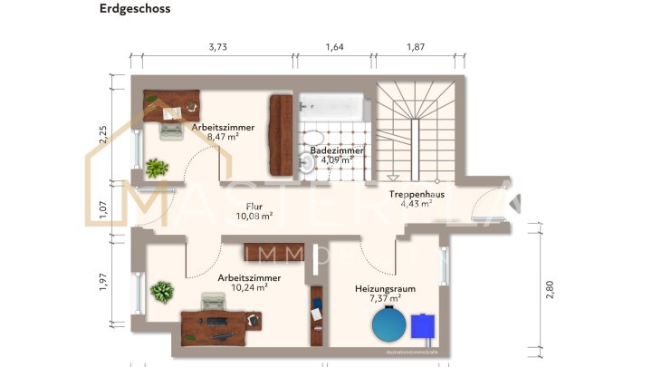 Modernisiertes Einfamilienhaus nahe Ökosee in Dillingen-Pachten