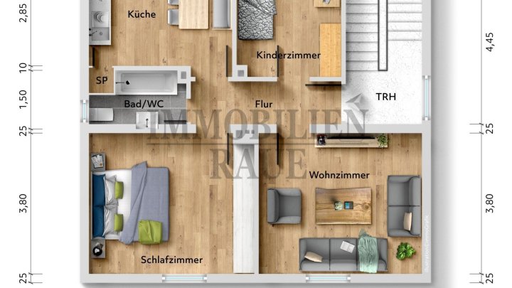 FREISTEHENDES 1-2 FAMILIENHAUS MIT GARTEN UND GARAGE IN BILDSTOCK - SOFORT FREI